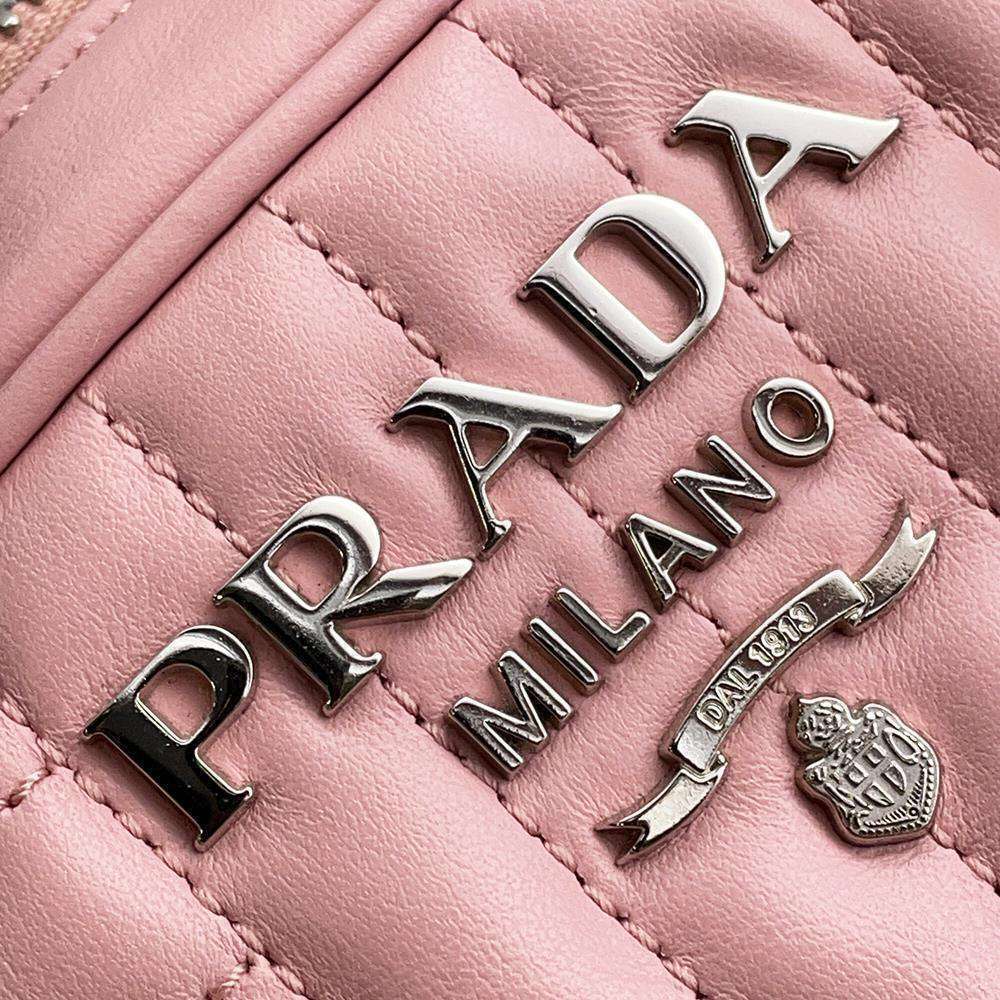 Prada Chain Shoulder Diagram Leather Bag Crossbody - Picture 11 of 12